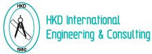 hkd international engineering & consulting logo type